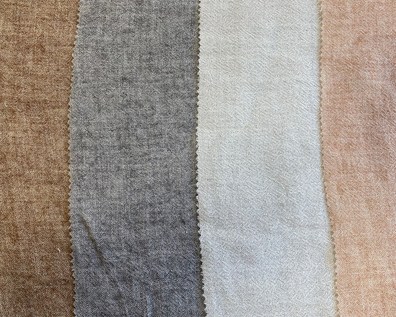 Plain Wool Mix Challis Wholesale Fabric Supplier